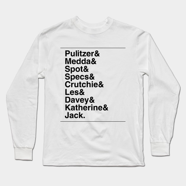Newsies Characters Long Sleeve T-Shirt by KidCrying